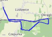Trasa z dnia 2022-03-02 11:18 - mapa trasy gps - bieganie