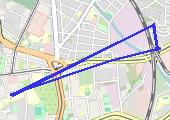Trasa z dnia 2022-01-31 15:14 - mapa trasy gps - rower górski