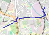 Trasa z dnia 2022-01-27 15:05 - mapa trasy gps - rower górski