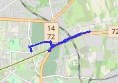 Trasa z dnia 2022-03-03 10:43 - mapa trasy gps - marsz