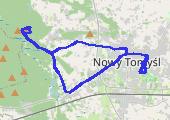 Trasa z dnia 2022-03-03 15:07 - mapa trasy gps - rower górski