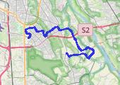 Trasa z dnia 2022-03-03 18:31 - mapa trasy gps - rower szosowy