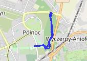 Trasa z dnia 2022-03-05 09:31 - mapa trasy gps - bieganie