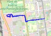Trasa z dnia 2022-03-08 09:01 - mapa trasy gps - marsz