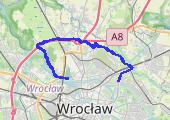 Trasa z dnia 2022-03-09 19:03 - mapa trasy gps - rower trekkingowy