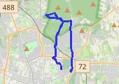 Trasa z dnia 2022-03-10 11:57 - mapa trasy gps - marsz