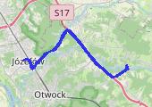 Trasa z dnia 2022-03-12 18:33 - mapa trasy gps - samochód