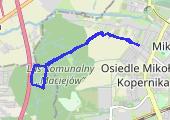 Trasa z dnia 2022-03-13 13:54 - mapa trasy gps - inna