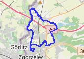 Trasa z dnia 2022-03-13 14:40 - mapa trasy gps - rower szosowy