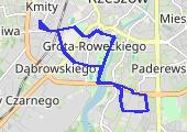 Trasa z dnia 2022-03-13 15:55 - mapa trasy gps - rower szosowy