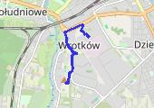 Rower - mapa trasy gps - rower trekkingowy
