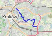 Trasa z dnia 2022-03-17 14:00 - mapa trasy gps - rower górski