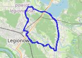 Trasa z dnia 2022-03-17 18:37 - mapa trasy gps - rower górski