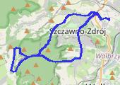 Trasa z dnia 2022-03-17 18:47 - mapa trasy gps - rower górski