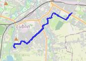 rower górski - mapa trasy gps - rower górski