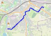 rower górski - mapa trasy gps - rower górski