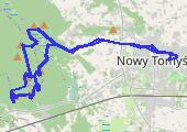 Trasa z dnia 2022-03-18 16:26 - mapa trasy gps - rower górski