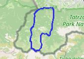 'Starobociański Wierch 2176m 2022-03-18 17:02 - mapa trasy gps - wędrówka