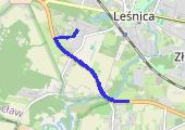 Trasa z dnia 2022-03-18 21:30 - mapa trasy gps - bieganie
