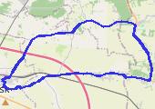 Trasa z dnia 2022-03-19 16:13 - mapa trasy gps - rower górski