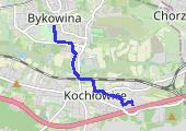 Trasa z dnia 2022-03-18 08:08 - mapa trasy gps - rower górski
