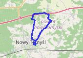 Trasa z dnia 2022-03-21 14:26 - mapa trasy gps - rower górski