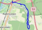 Klucz- Kluczewko - mapa trasy gps - wędrówka
