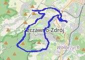 Trasa z dnia 2022-03-25 18:31 - mapa trasy gps - rower górski
