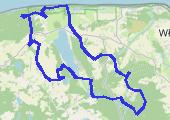 Trasa z dnia 2022-03-26 17:10 - mapa trasy gps - rower górski