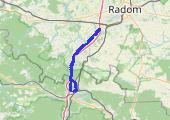 Trasa z dnia 2022-03-31 13:49 - mapa trasy gps - rower szosowy