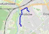 Rower - mapa trasy gps - rower trekkingowy