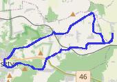 Trasa z dnia 2022-04-03 14:24 - mapa trasy gps - bieganie