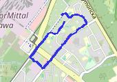 Trasa z dnia 2022-04-03 23:48 - mapa trasy gps - spacer