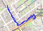 Trasa z dnia 2022-04-06 14:43 - mapa trasy gps - marsz