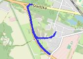 Trasa z dnia 2022-04-06 20:58 - mapa trasy gps - bieganie