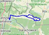 Trasa z dnia 2022-04-14 16:19 - mapa trasy gps - rower szosowy