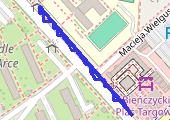 Trasa z dnia 2022-04-13 11:39 - mapa trasy gps - marsz