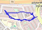 Trasa z dnia 2022-04-15 12:13 - mapa trasy gps - marsz