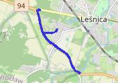 Trasa z dnia 2022-04-16 21:17 - mapa trasy gps - bieganie
