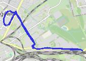 Trasa z dnia 2022-04-18 11:34 - mapa trasy gps - nordic walking