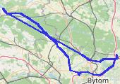 Trasa z dnia 2022-04-18 07:13 - mapa trasy gps - samochód