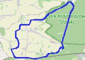 Trasa z dnia 2022-04-18 12:35 - mapa trasy gps - bieganie
