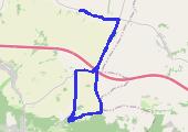 Trasa z dnia 2022-04-17 15:03 - mapa trasy gps - rower trekkingowy