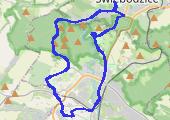 Trasa z dnia 2022-04-19 19:44 - mapa trasy gps - rower górski