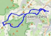 Trasa z dnia 2022-04-14 18:57 - mapa trasy gps - rower górski