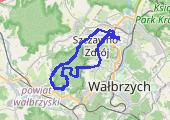 Trasa z dnia 2022-04-12 18:51 - mapa trasy gps - rower górski
