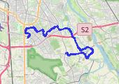 Trasa z dnia 2022-03-21 18:38 - mapa trasy gps - rower szosowy