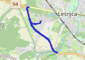 Trasa z dnia 2022-04-21 21:19 - mapa trasy gps - bieganie