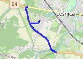 Trasa z dnia 2022-04-25 20:50 - mapa trasy gps - bieganie