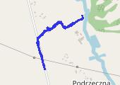 Trasa z dnia 2013-07-31 21:38 - mapa trasy gps - bieganie